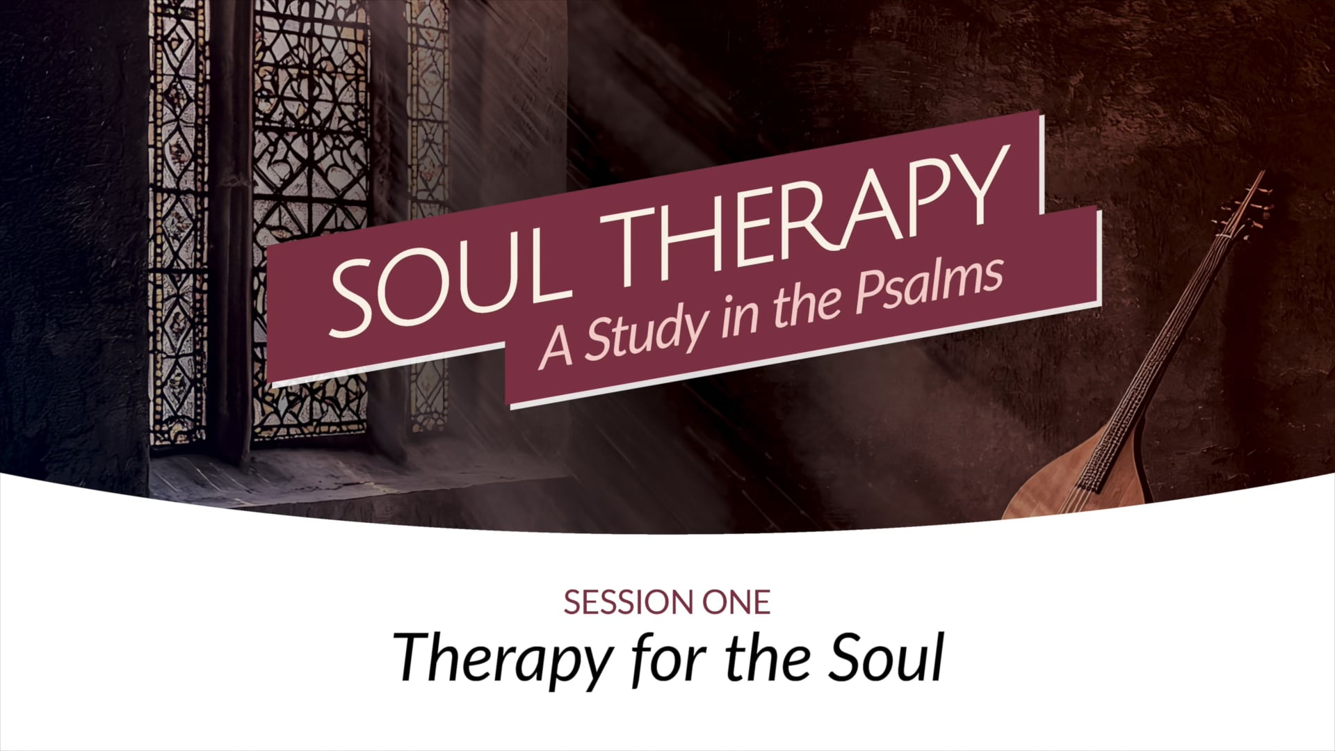 1 – Therapy for the Soul 1 – Therapy for the Soul