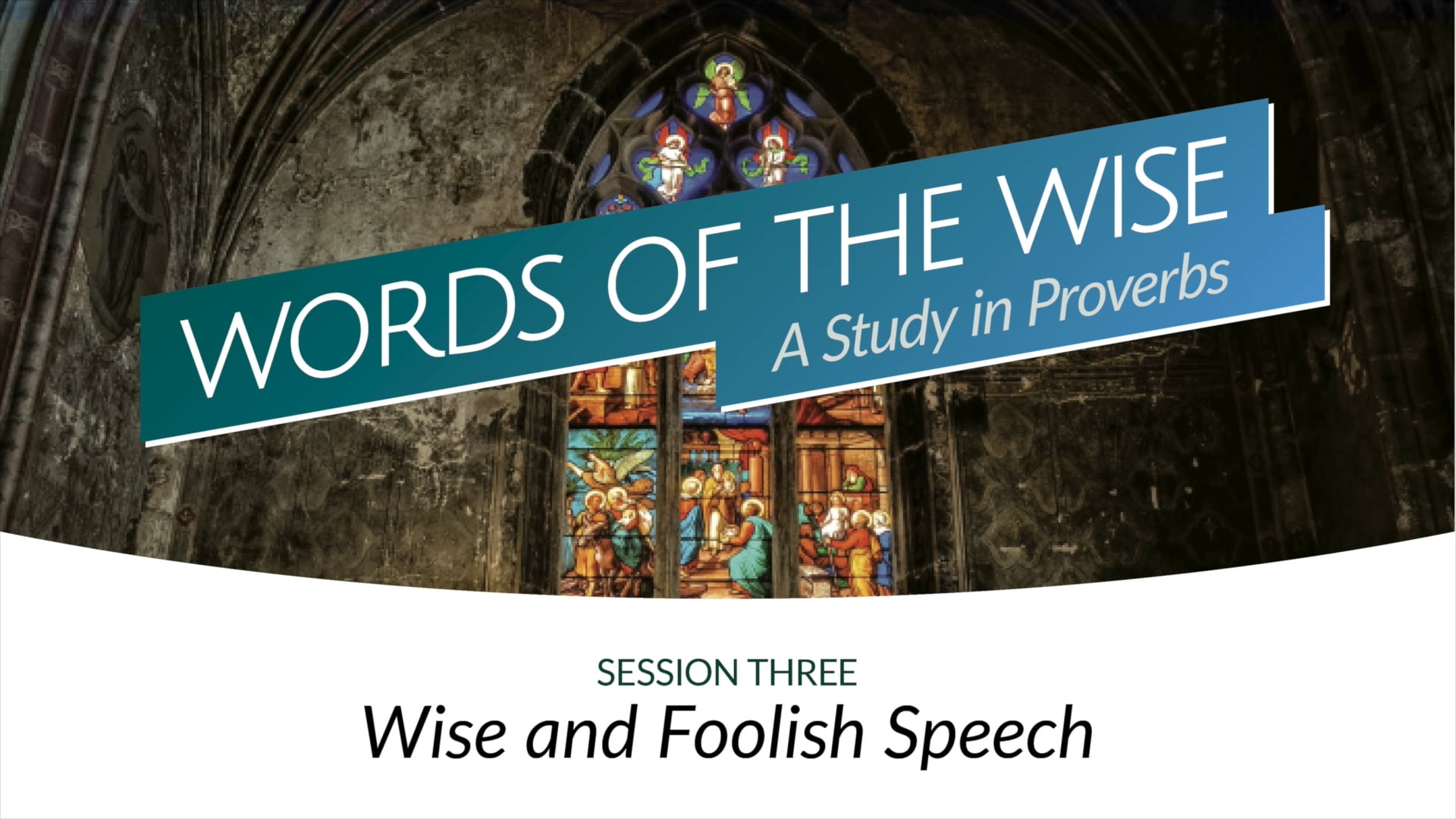 3 – Wise and Foolish Speech episode artwork