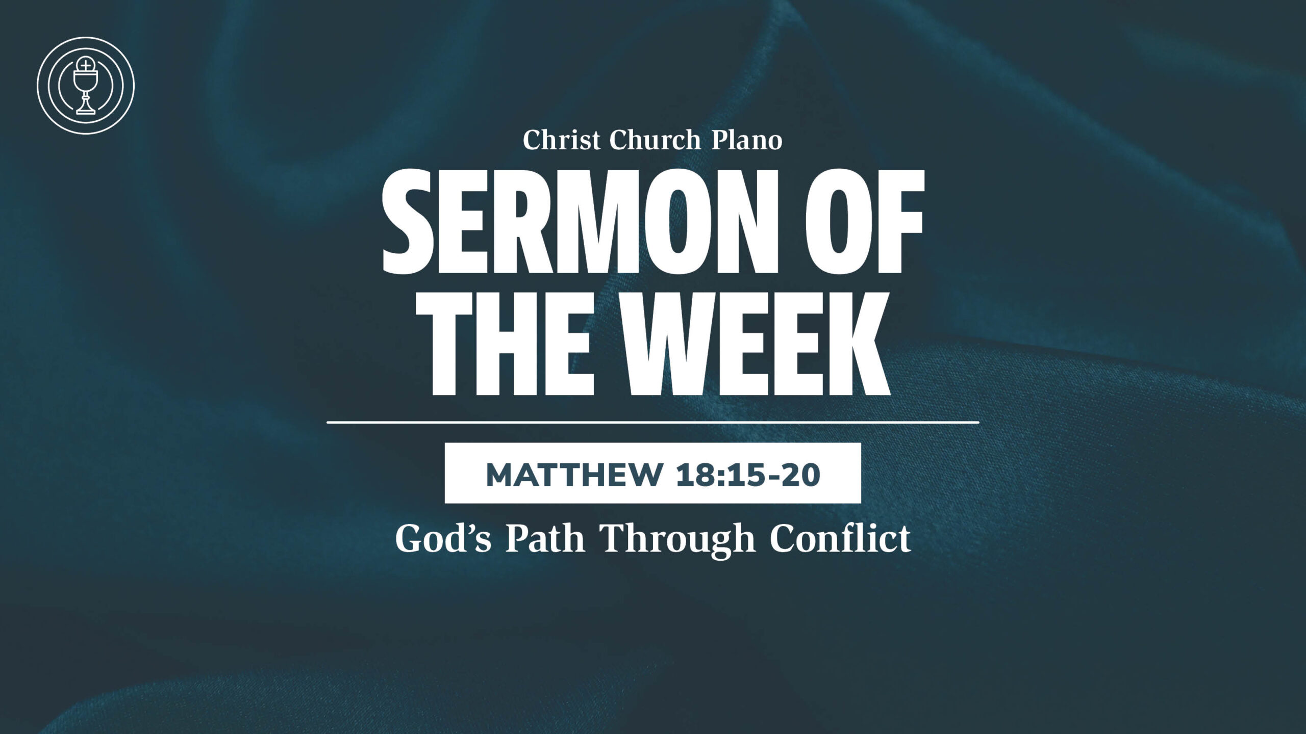 God’s Path Through Conflict